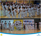 Raios de Luz concretiza o XII Batizado e troca de cordas da Capoeira enfatizando a solidariedade